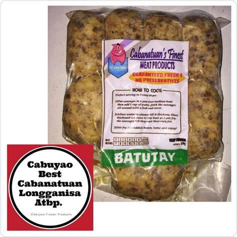 batotay|How to cook Cabanatuan Longganisa (batutay) .